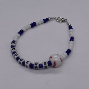 LA Dodgers & Ohtani 2pk Of Clay Beaded Friendship Bracelets Custom Made