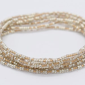 Stretch Bracelet, Stackable Bracelet, Gold Bracelet, Friend Bracelet, Summer Jewelry, Silver Bracelet, Bead Bracelet, Stretchy Bracelet