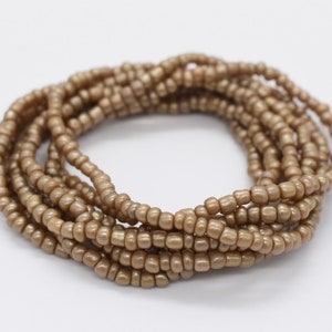 Stretch Bracelets, Stackable Bracelet, Seed Bead Bracelet, Friendship Bracelet, Beaded Bracelet, Brown Stretch Bracelet, Stretchy Bracelet