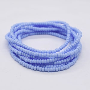 Stretch Bracelets, Stackable Bracelet, Bead Bracelet, Friendship Bracelet, Stretchy Bracelet, Blue Stretch Bracelet, Lt. Blue Bracelet