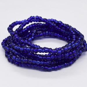 Bracelet extensible, Bracelet superposable, Bracelet superposé, Bracelet d&#39;un ami, Bracelet de perles, Bracelet extensible bleu, Bracelet extensible