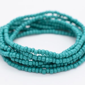 Stretch Bracelet, Stackable Bracelet, Stack Bracelet, Blue Bracelet, Beach Wear, Beaded Bracelet, Turquoise Bracelet, Stretchy Bracelet