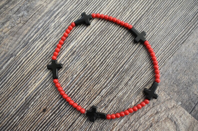 Beaded Anklet Beach Wear Cross Anklet Item #040