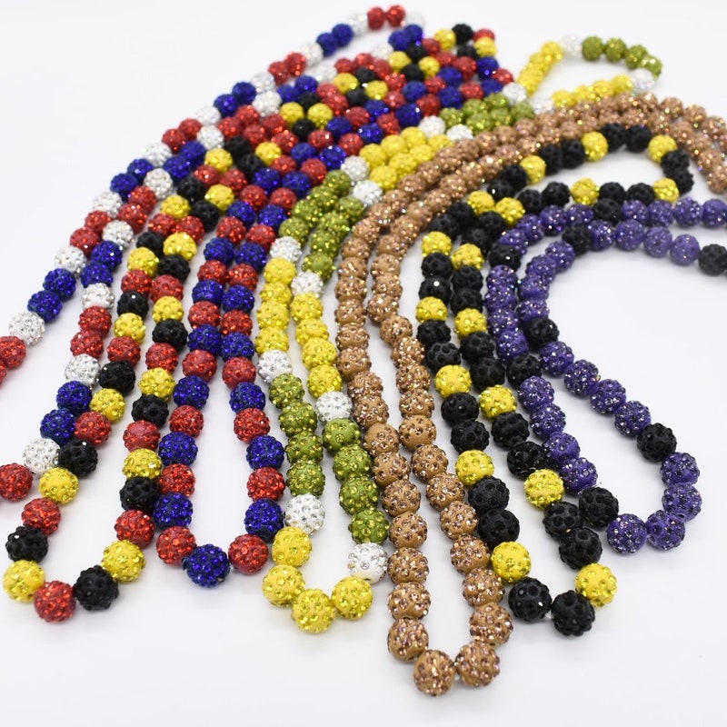 Baseball Beaded Necklace Etsy