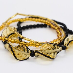 Stretch Bracelets, Gift For Her, Bracelet Stacks, Gold Bracelets, Stackable Bracelet, Black Bracelets, Stretchy Bracelets, Bead Bracelet