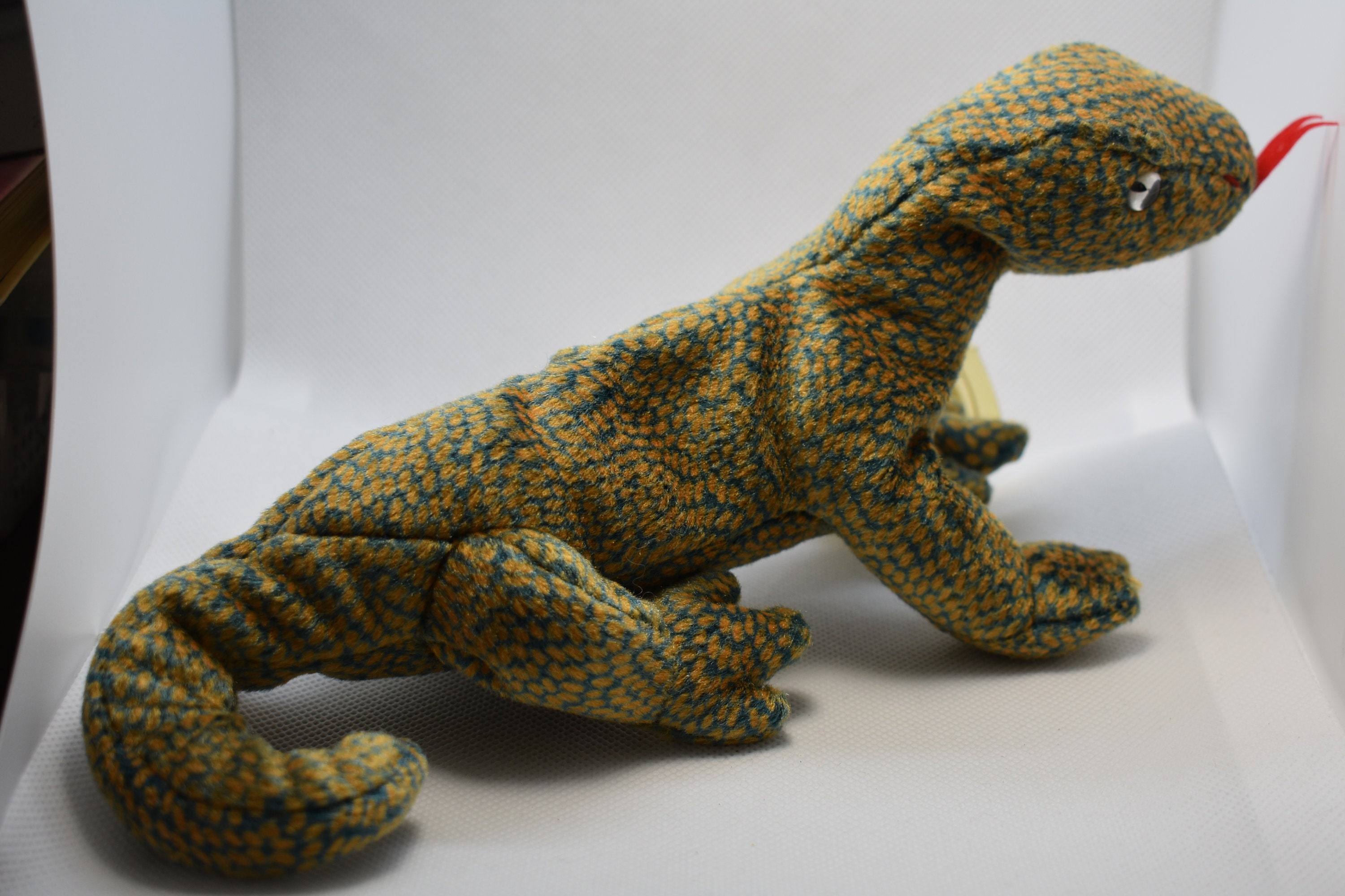 Authentic Ty Beanie Baby scaly Retired Rare Lizard Beanie - Etsy