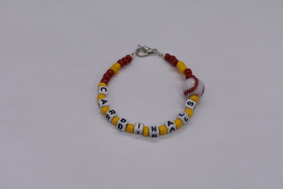 St. Louis Cardinals baseball Bracelet Cardinals Bracelet 