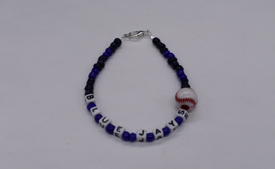 Toronto Blue Jays, Baseball Bracelet, Blue Jays, Sports Bracelet, Team