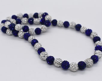 Rhinestone Stretch Necklace, Game Day Sports Jewelry