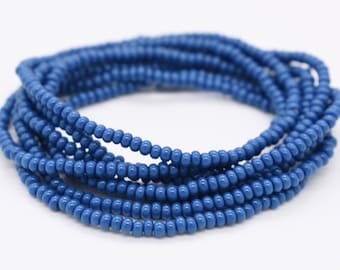 Stretch Bracelet, Stackable Bracelet, Beach Jewelry, Hippie Bracelet, Beaded Bracelet, Stretchy Bracelet, Blue Bracelet, Stack Bracelet