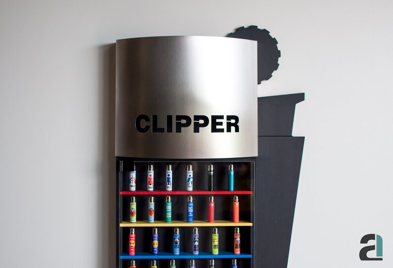 Clipper Display Stand 160 x 60 Expositor Display Lighter Etsy