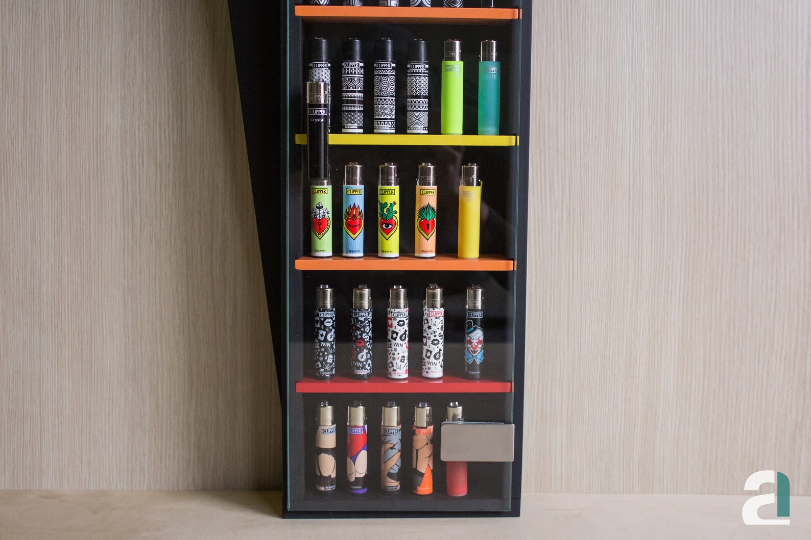 Clipper Display Stand 80x30 Expositor Display Lighter Etsy