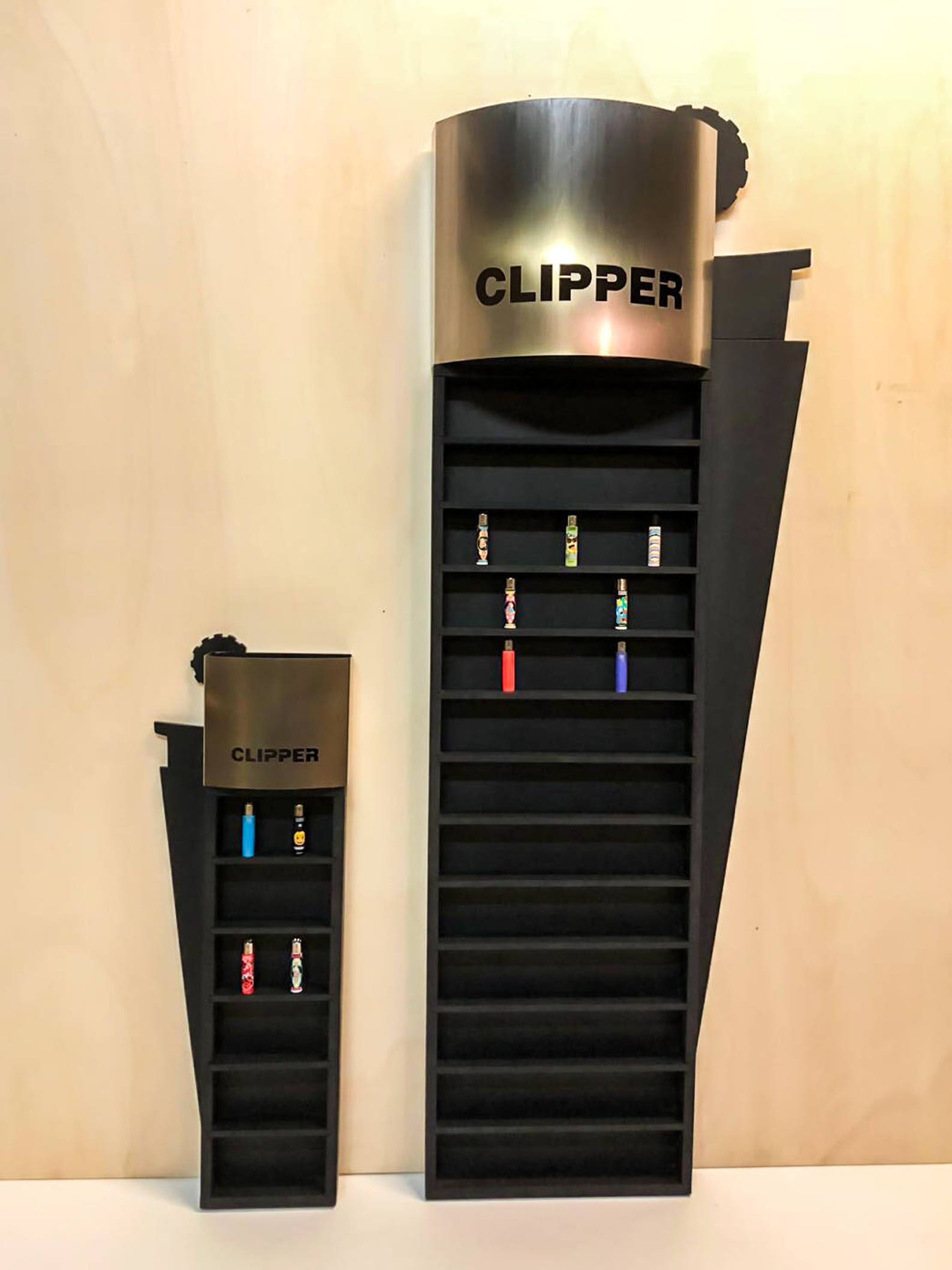 Clipper Display Stand 80x30 Expositor Display Lighter Etsy