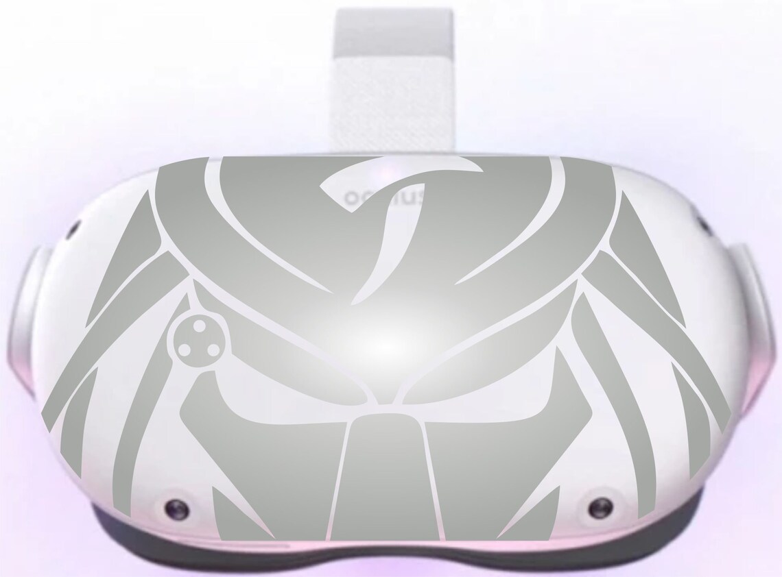Oculus Quest 2 Predator Visor Sticker Etsy