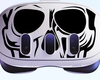 Meta Quest 3 - Skull visor sticker
