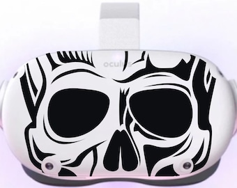 Meta Quest 2 - Skull visor sticker