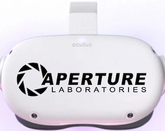 Meta Quest 1 & 2 - Aperture Laboratories visor sticker
