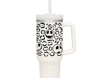 Jack Skellington Leopard 44" Stanley vinylklistermärke