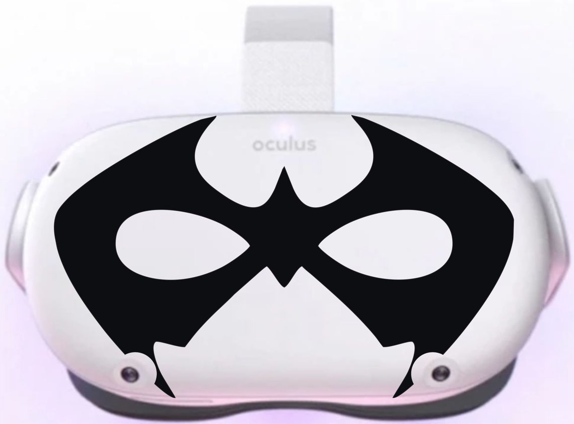 Oculus Quest 2 Nightwing Visor Sticker Etsy