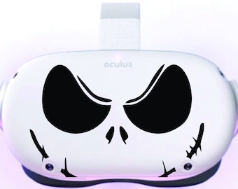 Meta Quest 1 & 2 - Jack Skellington visor sticker