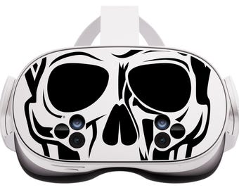 Meta Quest 3S - Skull visor sticker