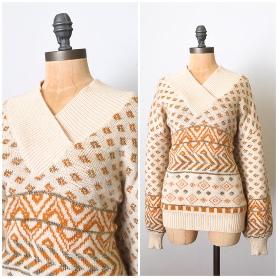 Vintage Escada sweater - vintage 80s sweater - vin
