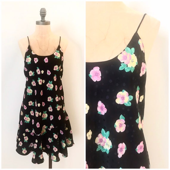 90s slip dress - vintage slip dress - 1990s slip … - image 1