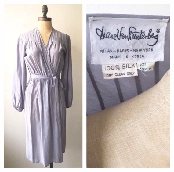 vintage dvf wrap dress
