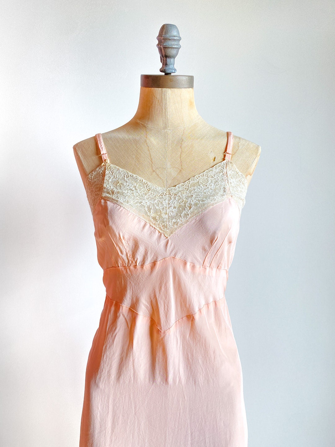 Vintage 1930s Slip Dress Vintage Slip Dress Vintage Pink Etsy