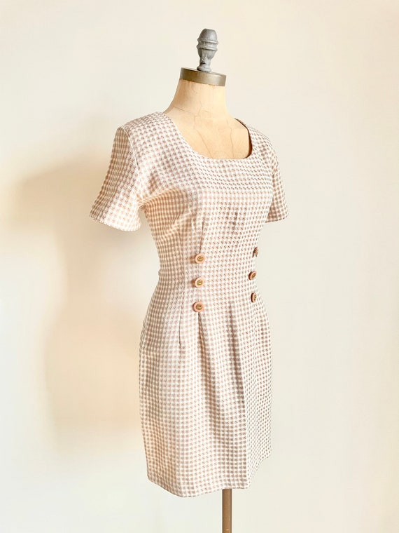 90s dress, vintage gingham dress, 90s gingham dre… - image 8