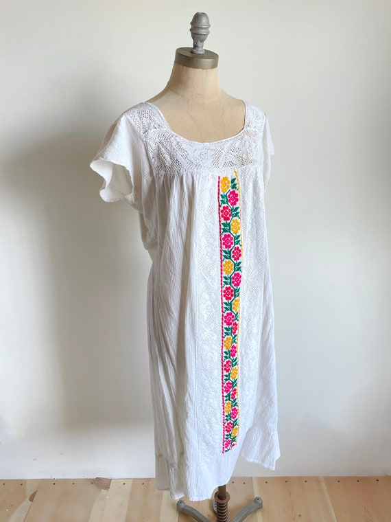 Vintage Mexican dress, vintage Mexican embroidere… - image 8