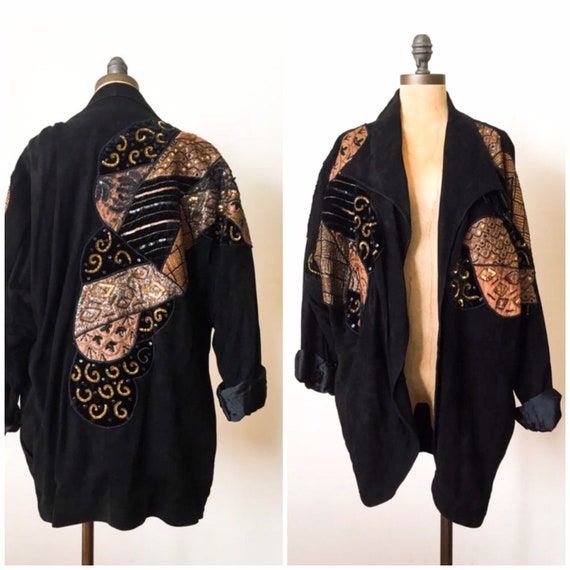 Vintage Judith Ann - vintage patchwork coat - vint
