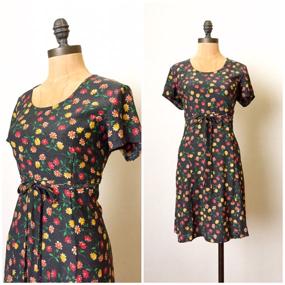 Vintage 90s dress - 90s babydoll dress - 90s dress