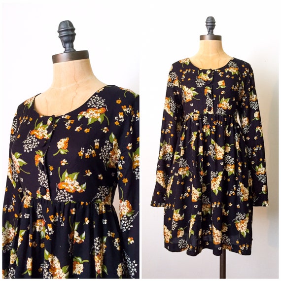 vintage 90s dress - 90s babydoll dress - vintage b
