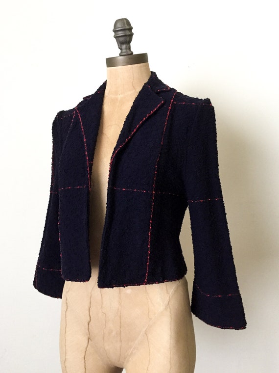 vintage crop jacket - vintage cropped jacket - vi… - image 8