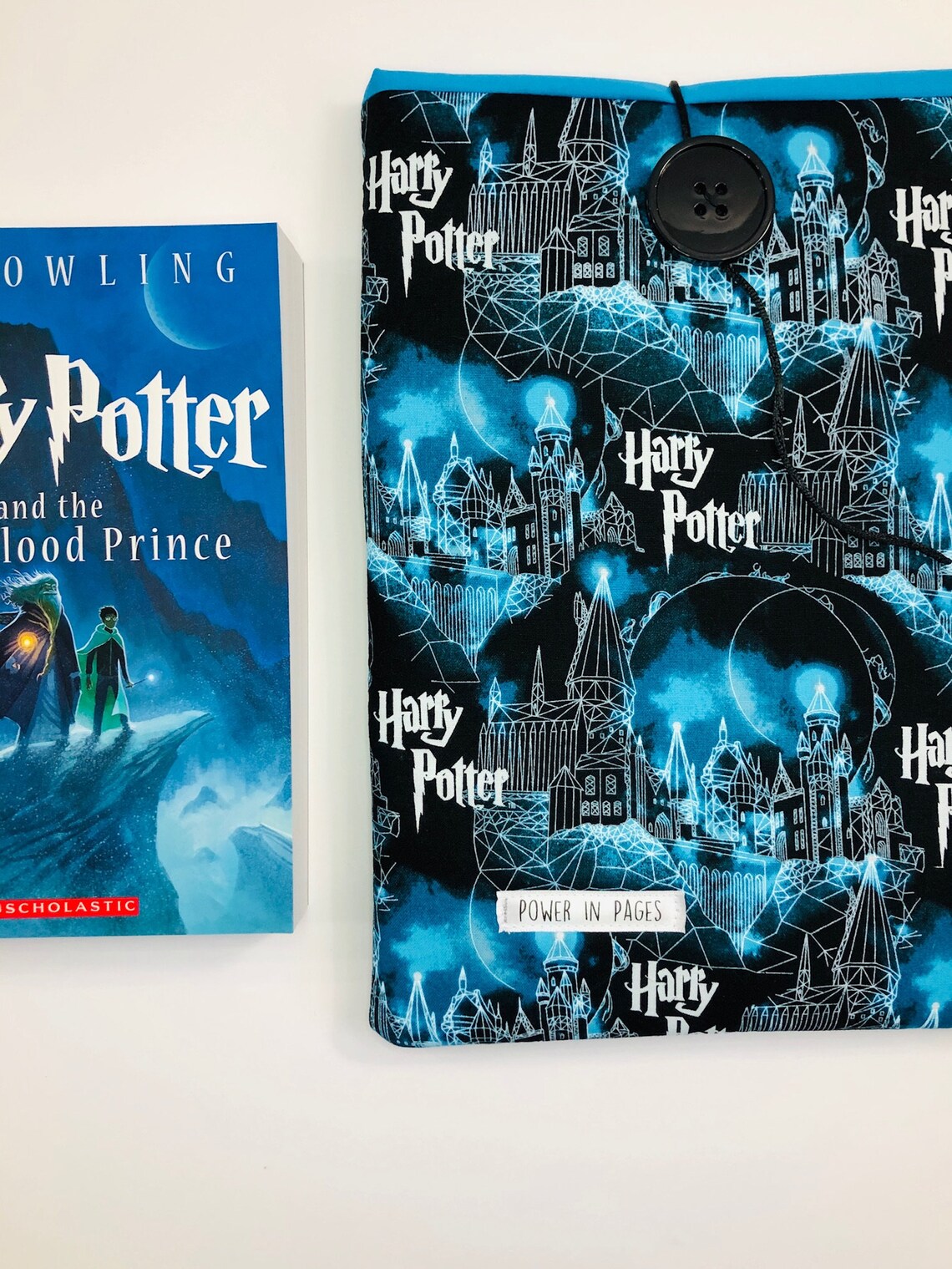 Harry Potter Hogwarts Book Sleeve Fabric Book Sleeve iPad Etsy