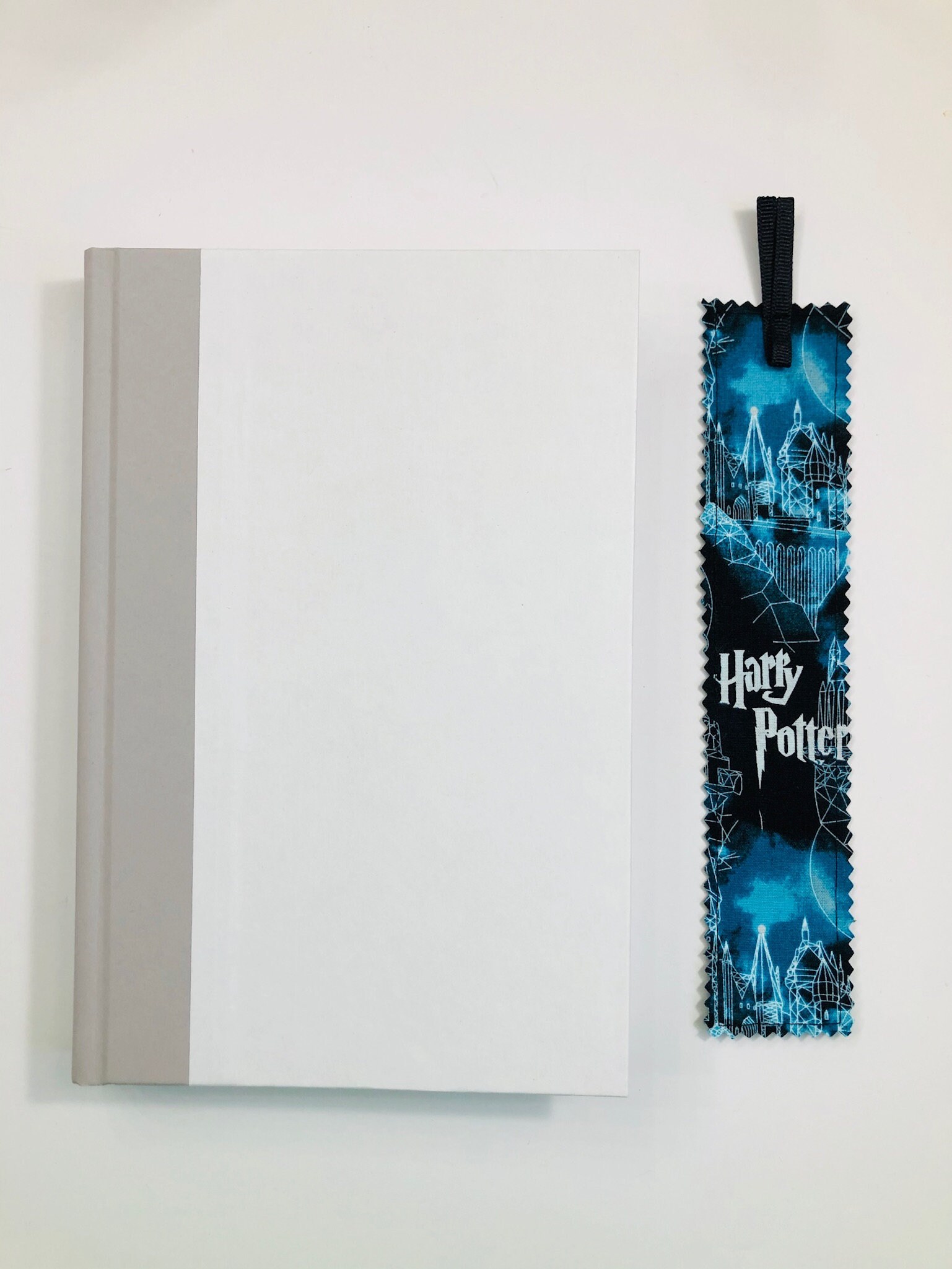 Harry Potter Zigzag Bookmark Fabric Bookmark Fabric Page Etsy