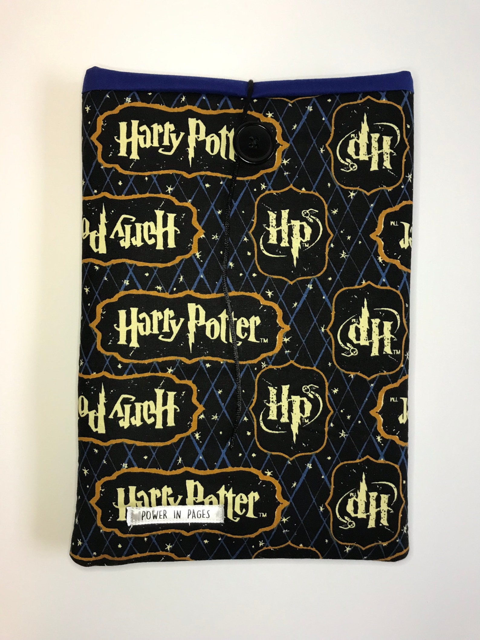Harry Potter Book Sleeve Fabric Book Sleeve Tablet Sleeve Etsy