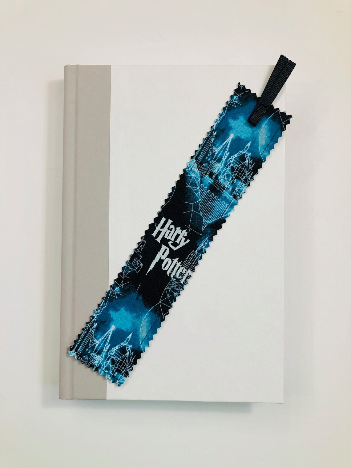 Harry Potter Zigzag Bookmark Fabric Bookmark Fabric Page Etsy