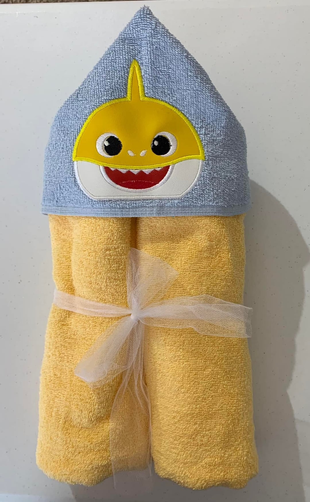 Baby Shark Inspired Hooded Towel Etsy