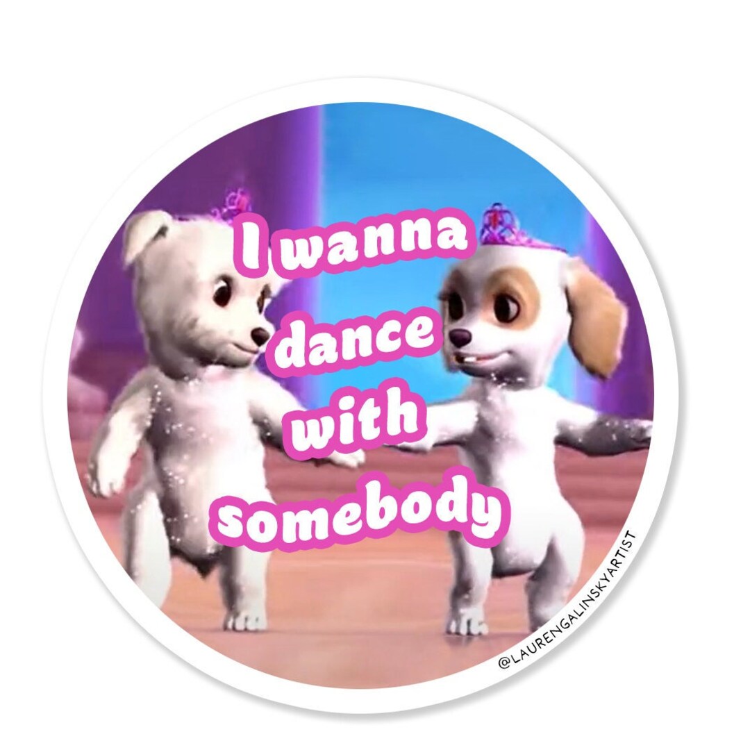 Dancing Barbie Tiktok Dogs Funny Viral Trend Meme I Etsy