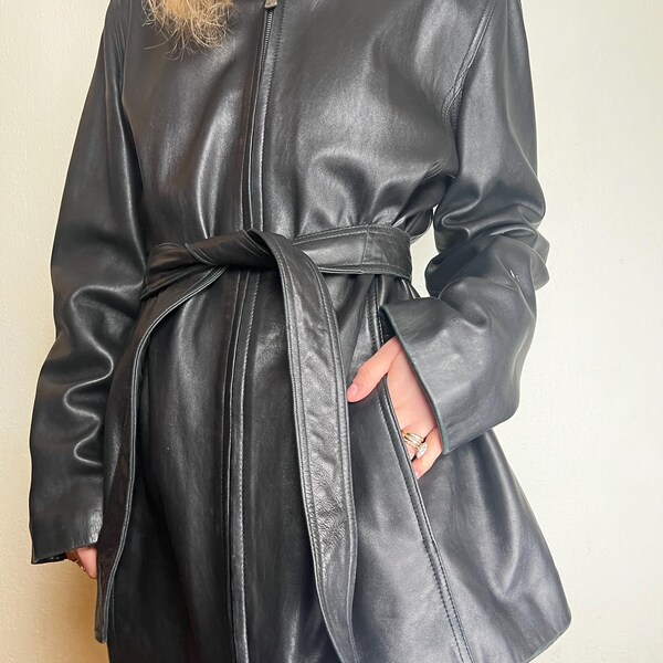 Layered Belt Jacket