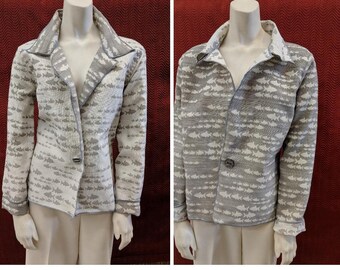 From Our Creative Genius, Claire- Reversible Jackets-TWO different looks in one jacket!