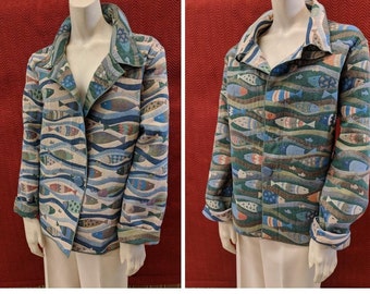 From Our Creative Genius, Claire- Reversible Jackets-TWO different looks in one jacket!