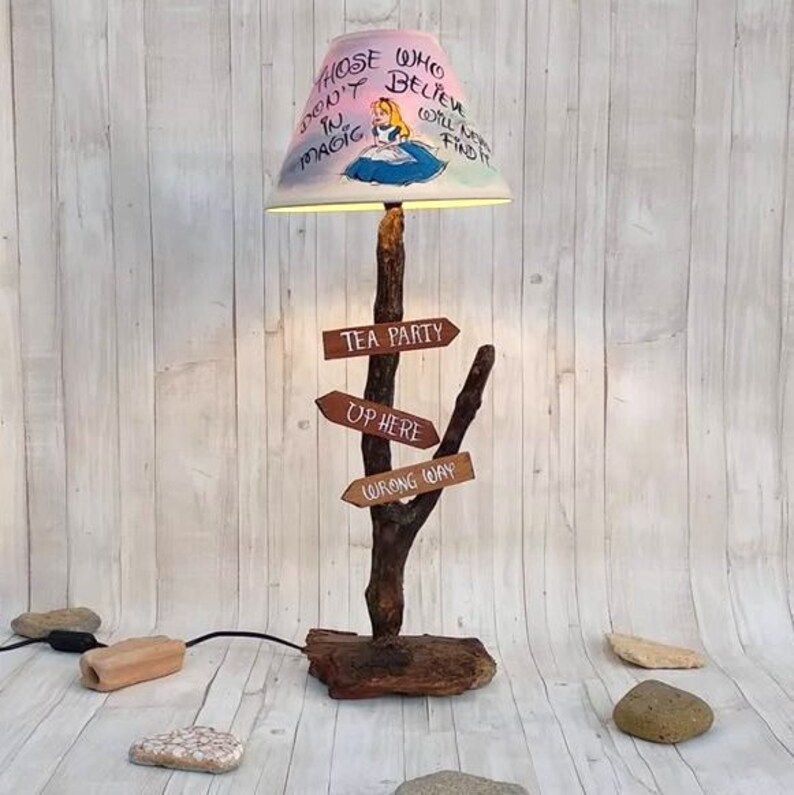 Alice In Wonderland Decor Kids Room Decor Alice Light Baby Etsy