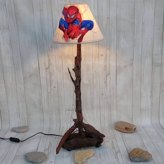 spiderman bedside lamp