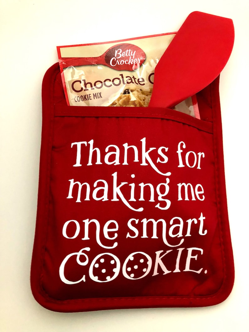 Teacher Christmas Gift Appreciation Custom Pot Holder Pot Etsy