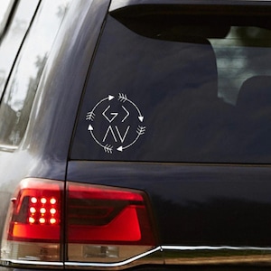 God is Greater Decal, Car Decals, Tumbler Decals, God is Greater than the Highs and Lows, Laptop Decals