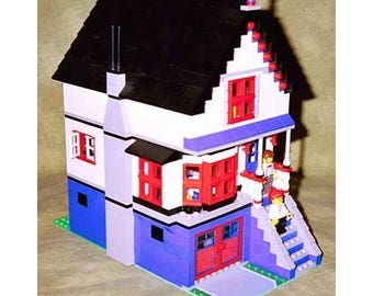 Victorian House building instructions - use your own LEGOs to build this custom model