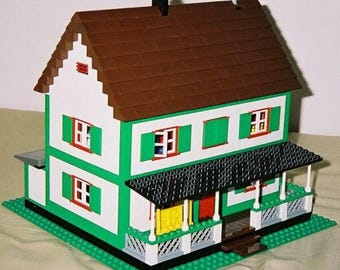 Farmhouse building instructions use your own LEGOs to build this custom  model